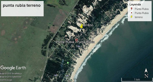 Imagen 5 de 5 de Dueño Vende Terreno En Punta Rubia A 250 Metros Del Oceano