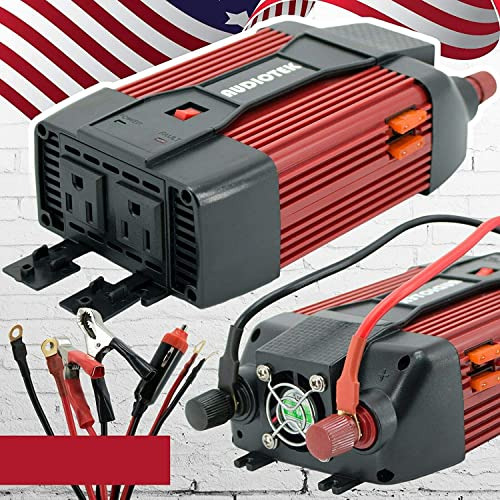 Inversor De Corriente Audiotek, 900 W, Dc, 12 V Ac, 110 V, C