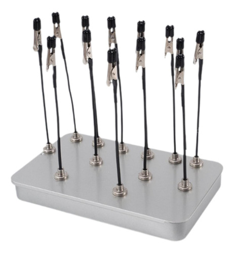 Pinzas De Base Para Soporte De Pintura Juego De Pinzas Plata