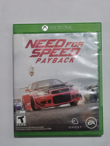 Need For Speed Payback Xbox Original Fisico 