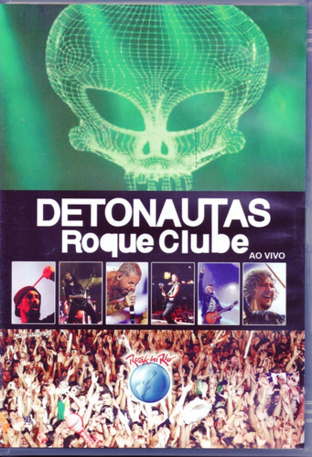 Detonautas Dvd Roque Clube Ao Vivo Novo Original Lacrado