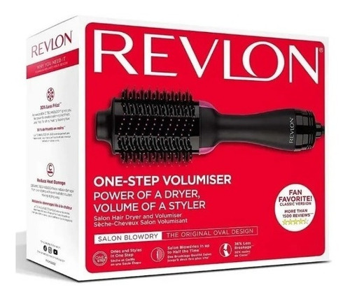 Cepillo Secador Original Revlon Voluminizador Envio Ya - New