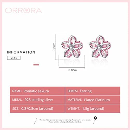 Orrora | Joias De Flor Sakura Em Prata Esterlina Para Mulher