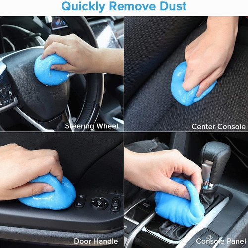 1 Gel De Limpieza De Coche, Limpiador Universal De Polvo
