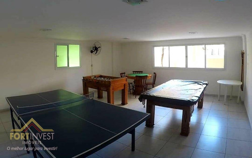 Imagem 17 de 19 de Apartamento Com 1 Dormitório À Venda, 46 M² Por R$ 225.000,00 - Canto Do Forte - Praia Grande/sp - Ap2542