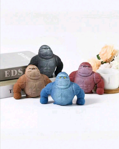 Juguete Antistress Gorila Squishy Anti Stress Mega Estirable Color