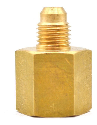 Conector Hembra En Latón 3/8 Npt X 1/4 Flare 5 Pz