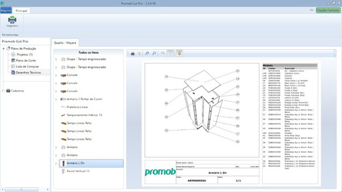 Imagem 4 de 7 de Configuração De Dimenções Promob