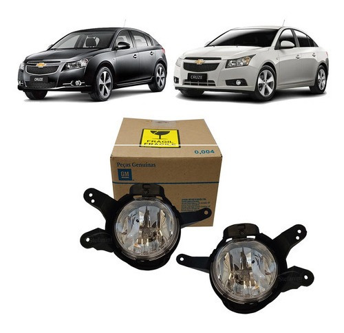 Par Farol Milha Original Cruze 2012 A 2014 Chevrolet