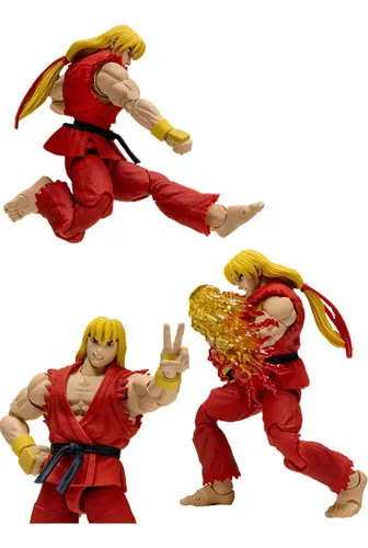 Boneco Ken Storm Arena Action Figure Ryu Street Fighter Alph | Frete grátis
