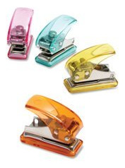 Single Hole Punch Mini 3  1 2 X3 X2,  Assorted Vende Como