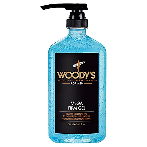 Gel Mega Firm De Woody's Para Hombre, Se Seca Con Firmeza Y