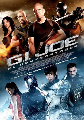 Poster Original Cine G.i. Joe 2 - El Contraataque