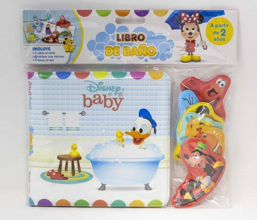 Libro: Disney Baby. Libro De Baño. Disney. Libros Disney