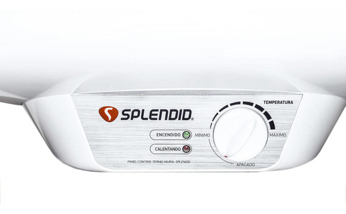 Imagen 4 de 8 de Termo Electrico Colgar Splendid 30 Lt