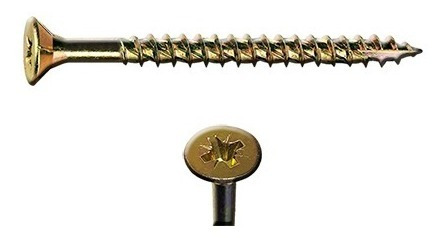 Imagen 2 de 10 de Tornillo Turbo 10(5) X 70/60 X 100 Und