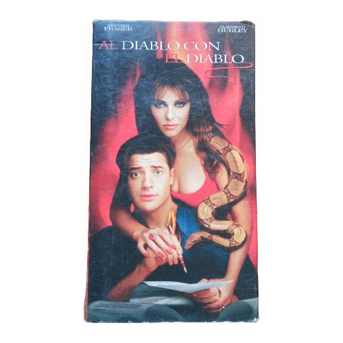 Película Vhs Original Al Diablo Con El Diablo