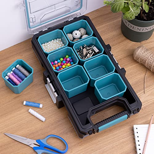 Caja Organizadora De Almacenamiento Modular 8 Compartimentos
