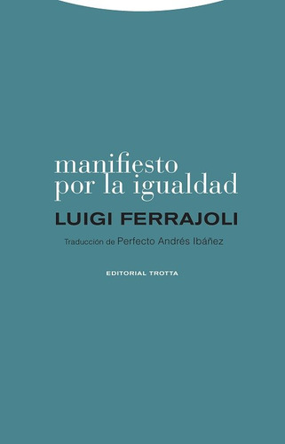 Manifiesto Por La Igualdad (libro Original)