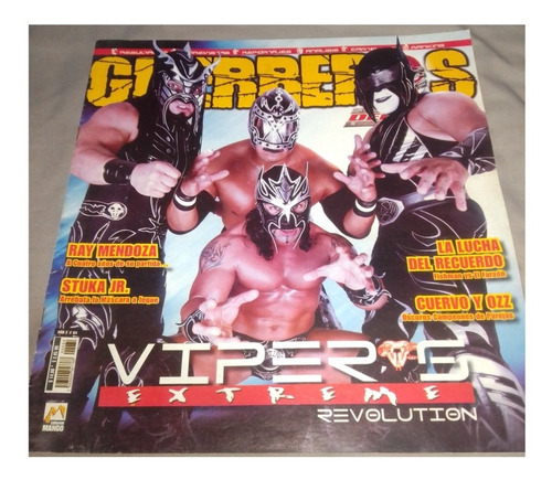 Revista Guerreros Del Ring Número 84 Vipers Extreme