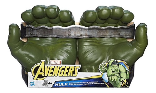 Hulk Super Puños Gamma Avengers Marvel Original Hasbro