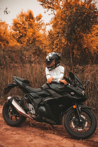 Imagen 7 de 7 de Parabrisas De Moto Abs Para Suzuki Gsx250r