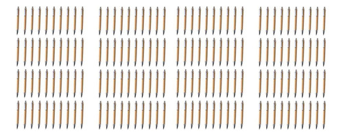 Juego De 160 Bolígrafos De Bambú Para Oficina Y Escuela