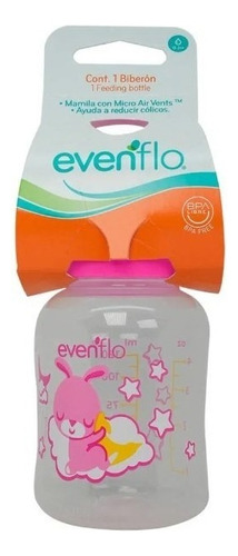 Biberon Evenflo 4 Onzas Diferentes Modelos Color Transparente Dreams