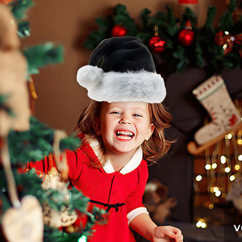 . Sombrero De Navidad Sombreros De Papá Noel Gorro Grueso