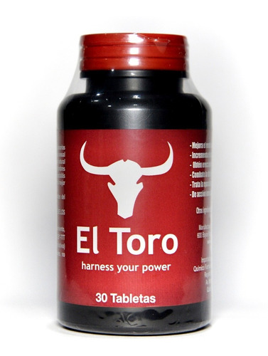 El Toro Testoterna Rendimiento Potenciador Belleza Varonil