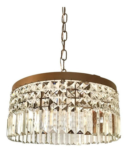 Lampara Colgante 3 Luces Caireles De Vidrio E27 Cod Cv023