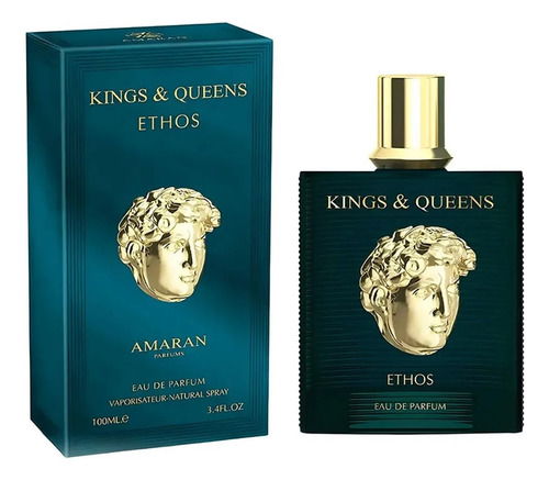 Amaran Kings & Queens Ethos Eau De Parfum ( Edp ) 100ml | Original + Amostra