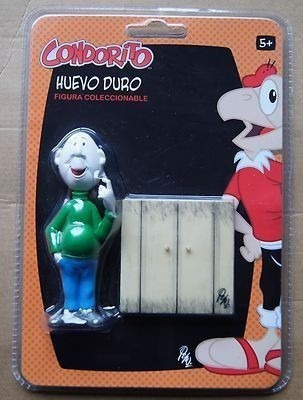 Figura Colección Condorito - Huevo Duro + Base + Revista