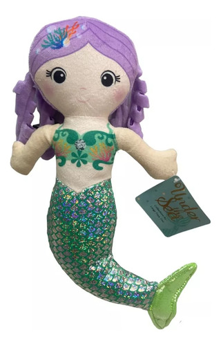 Muñeca Sirena Peluche Felpa Suave Regalo Niña Princesa