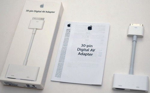 Adaptador Apple 30 Pin A Hdmi 30 Pin Digital Av Adapter