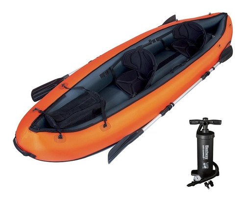 Kayak Inflable Bestway Hydro-force 2 Personas Remos Inflador