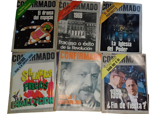 Lote De 30 Revistas Confirmado 1968 Y 69 Director Tiimerman (Usado)