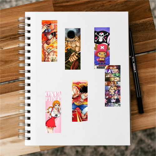 Imagen 3 de 4 de Sticker One Piece - Combo X 18 Sticker - Animeras