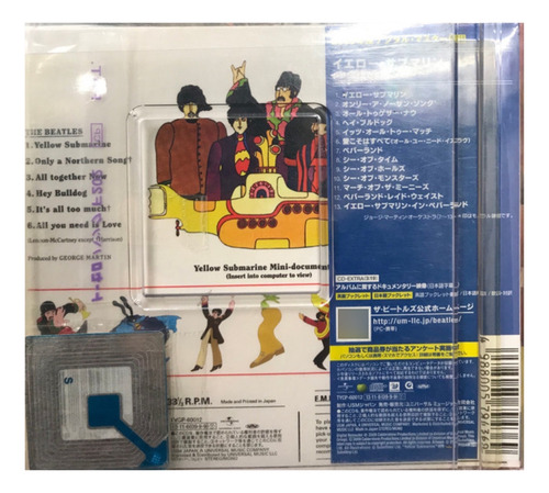 The Beatles Yellow Submarine Cd Edición Japonesa