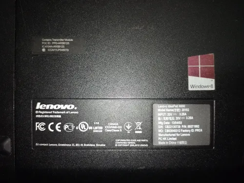 Repuestos De Notebook Lenovo Ideapad N580, Zona Sur! (Usado)
