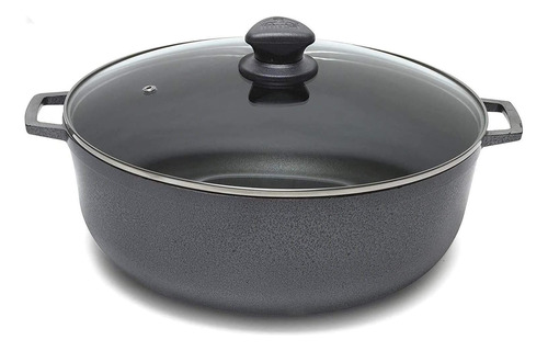 Imusa Usa 6.9qt Caldero Básico Martillado (horno Holandés),