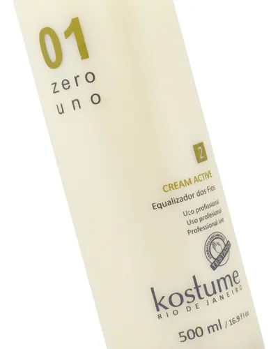 Kostume Zero Uno Cream Active Alisado Progresivo 500ml 3c