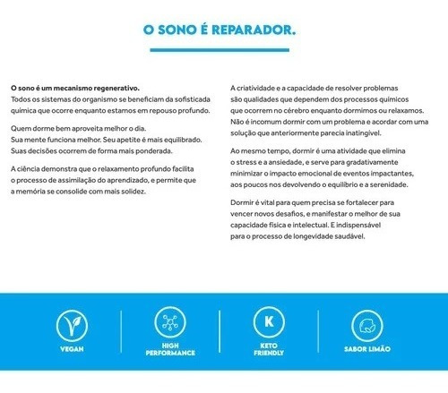 Suplemento en polvo Pura Vida Deep Sleep Blue Calm, magnesio, sabor a limón, espirulina, manzanilla y maracuyá en bolsa de 250 g