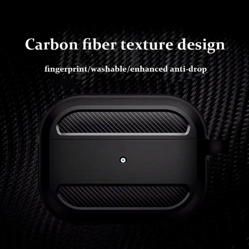 Imagen 4 de 7 de Funda Case Carcasa De Alta Protección Cf Para AirPods Pro