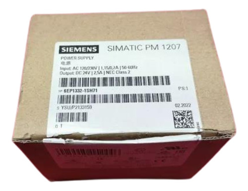 Simatic S7-1200 Power Module Pm1207 Siemens 6ep1332-1sh71