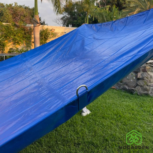 Lona Impermeable 4x6 M Para Agua Con Argorllasazul Reforzada