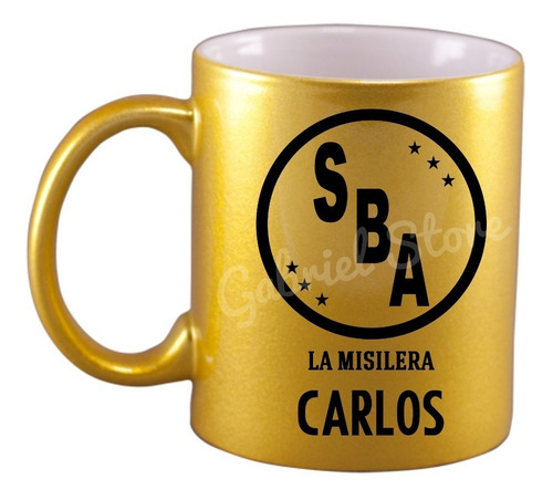 Tazas Doradas Personalizadas De 11 Oz