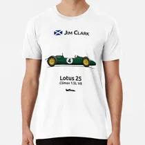 Comprar Remera Fórmula 1 Team Lotus 25 Jim Clark Camiseta Clásica Al