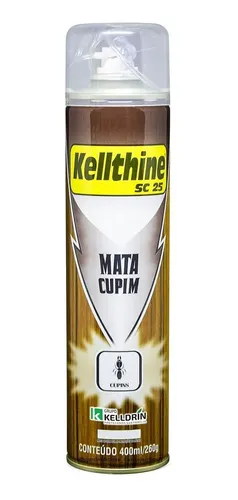 Mata Cupim Aerossol Cupins Em Móveis Madeiras Portas 400ml