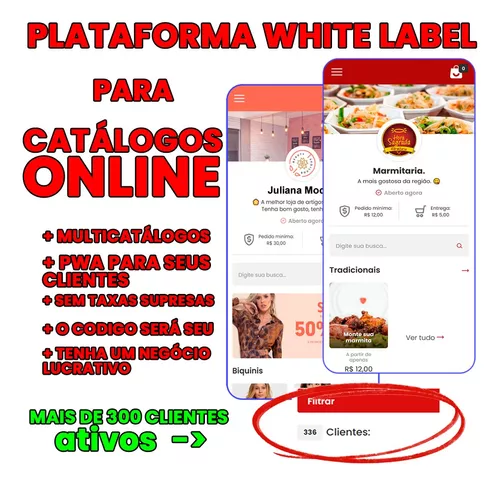 Plataforma Php Para Catálogos Online Multi Lojas White Label